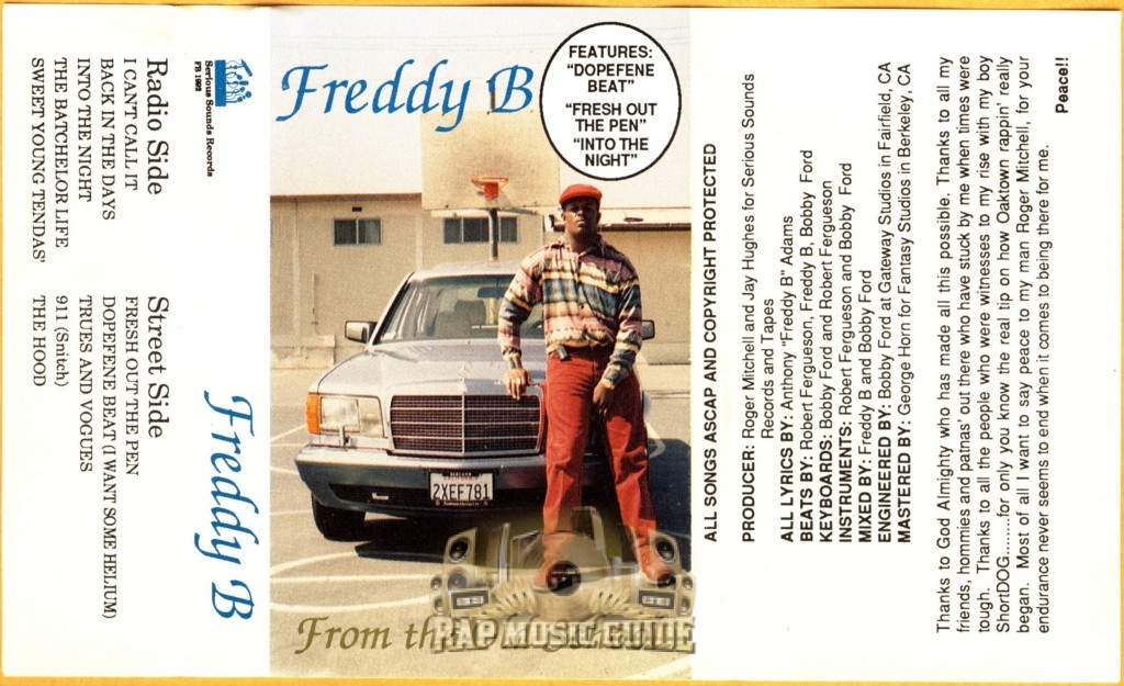 Freddy B - From The Old School: 1st Press. Cassette Tape | Rap Music Guide